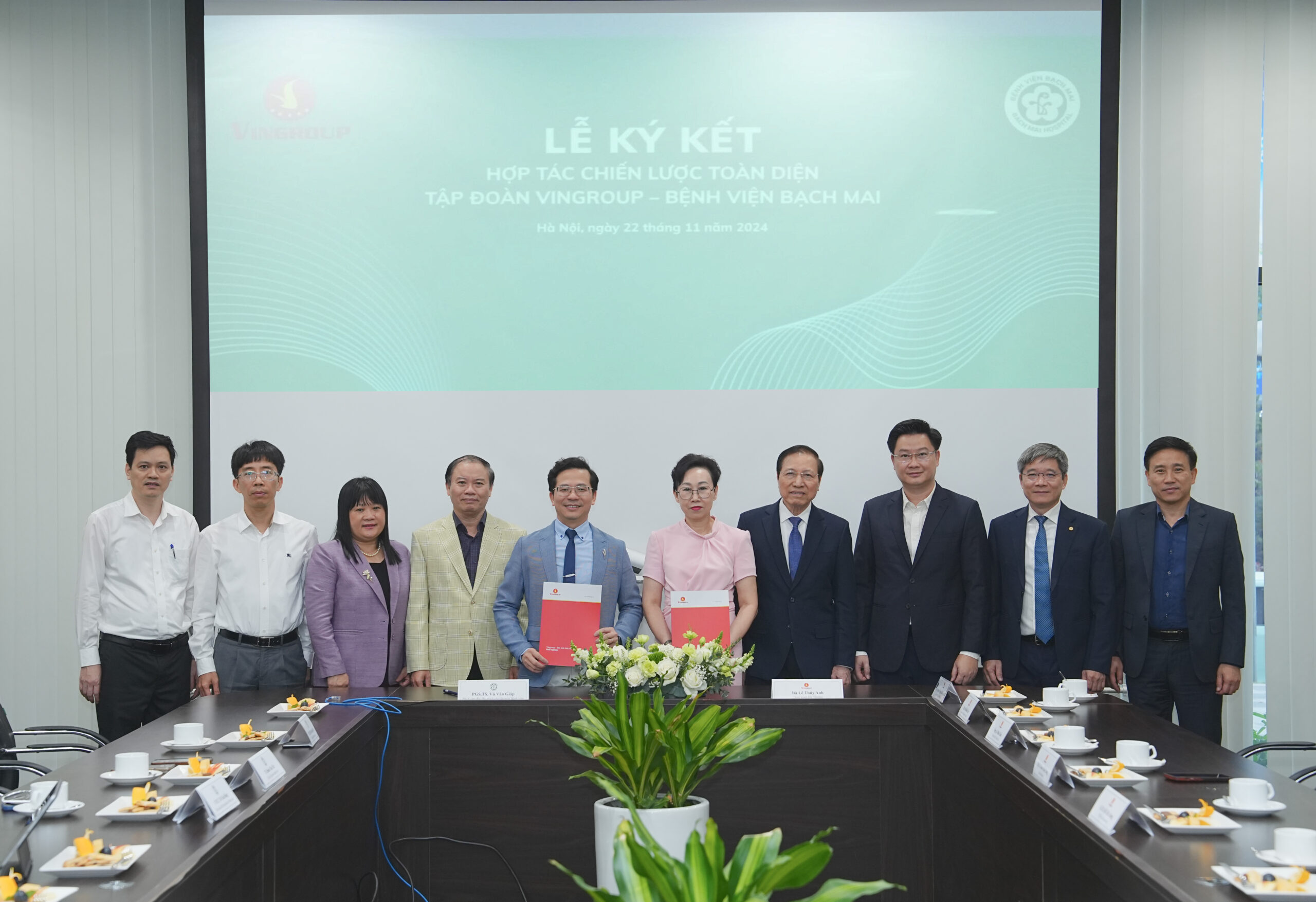 BỆNH VIỆN BẠCH MAI KÝ KẾT HỢP TÁC CHIẾN LƯỢC TOÀN DIỆN VỚI VINGROUP THÚC ĐẨY MÔ HÌNH BỆNH VIỆN XANH